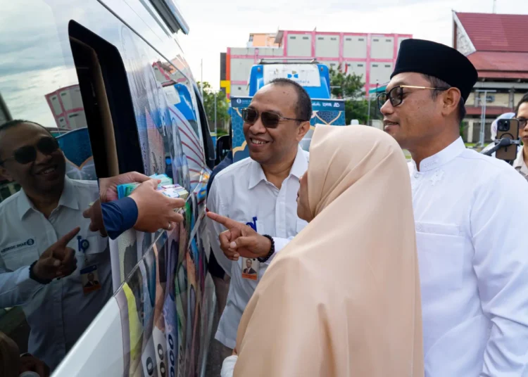 Kantor Perwakilan Bank Indonesia (KPwBI) Provinsi Kalimantan Timur bersama perbankan kembali menghadirkan layanan penukaran uang Rupiah guna memenuhi kebutuhan uang layak edar masyarakat selama Ramadan dan Idulfitri 2026 (foto: BI Kaltim)