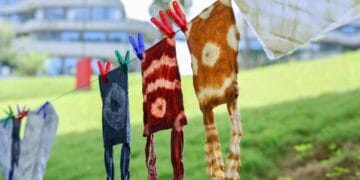 Batik khas IKN yang diolah dari Hutan Kalimantan (Foto: OIKN)