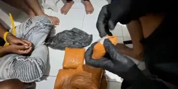 Polda Kaltim saat menyita narkoba di Samarinda (foto: Polda Kaltim)