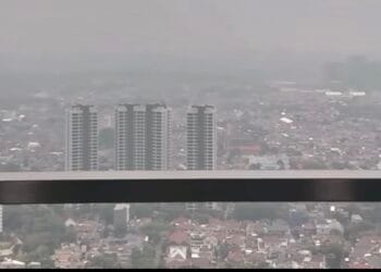 Asap Karhutla Kalimantan terdeteksi di Jakarta (foto: istimewa)